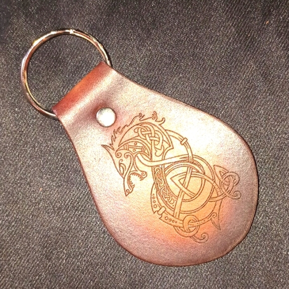 Leather Keychain - Picture 1 of 1